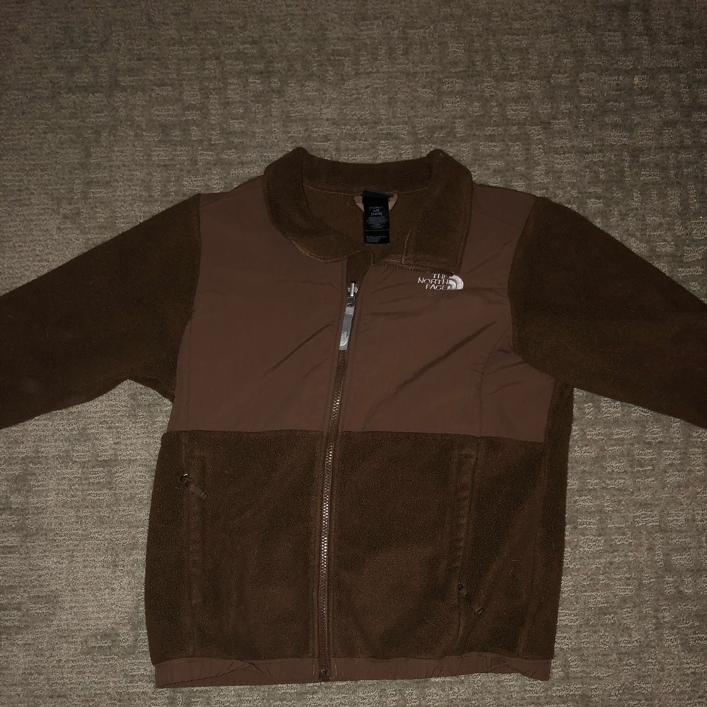 Brown North Face Fleece